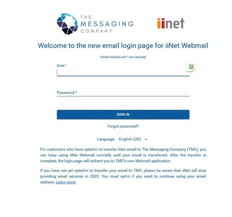 iinet webmail the messaging company.